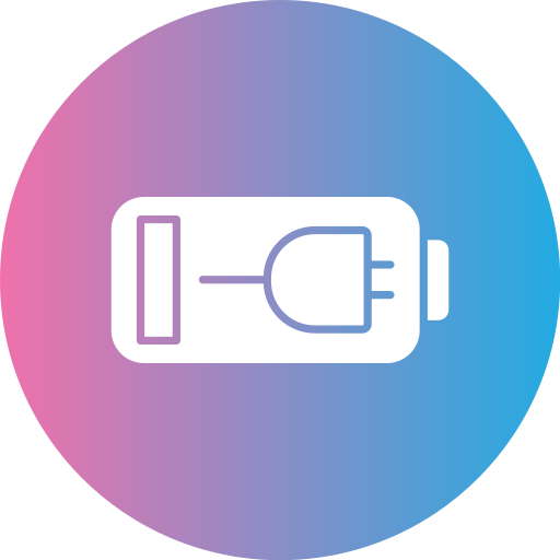 Charging battery Generic gradient fill icon
