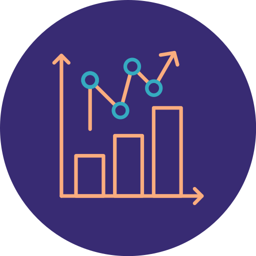 statistisches diagramm Generic color fill icon