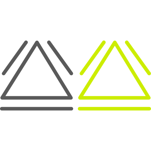 triangulos Generic color outline icono