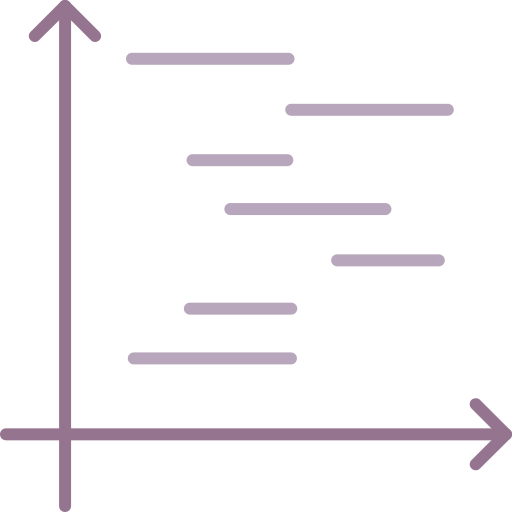 gráfico de gantt Generic color lineal-color icono