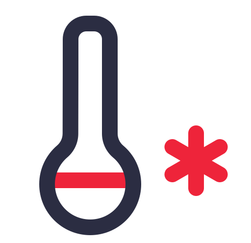 thermometer Generic color outline icon