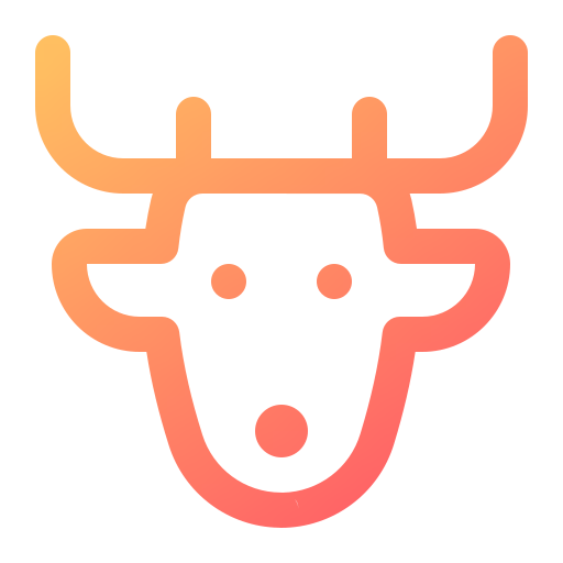 Deer Generic gradient outline icon