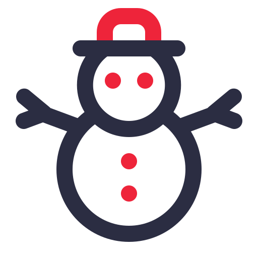 雪だるま Generic color outline icon