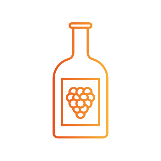 Wine bottle Generic gradient outline icon