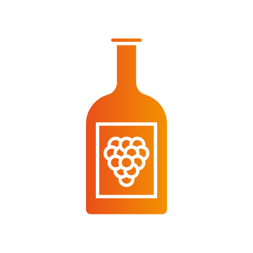 botella de vino Generic gradient fill icono