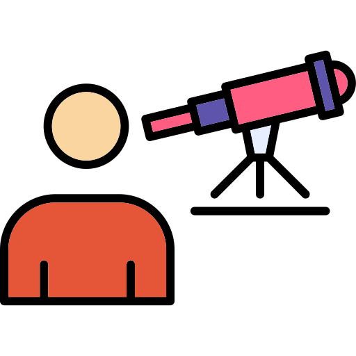 Astronomer Generic color lineal-color icon