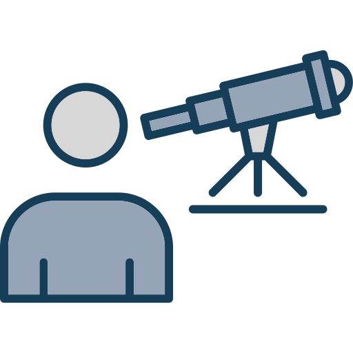 Astronomer Generic color lineal-color icon