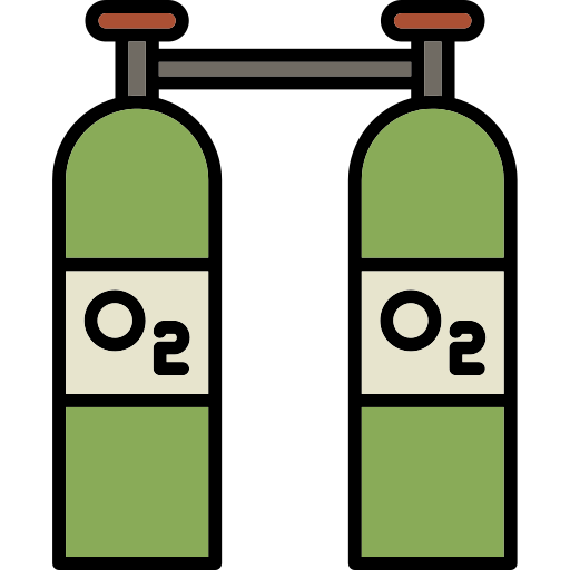 bombole di ossigeno Generic color lineal-color icona