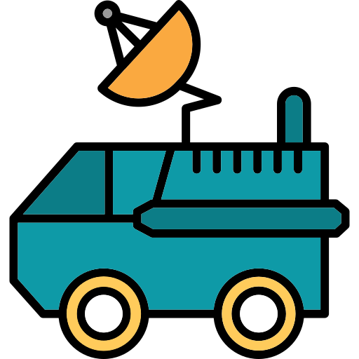 Space car Generic color lineal-color icon