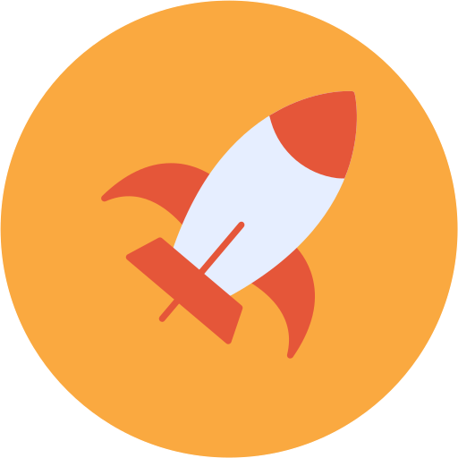 Rocket ship Generic color fill icon