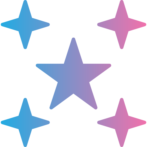 Stars Generic gradient fill icon