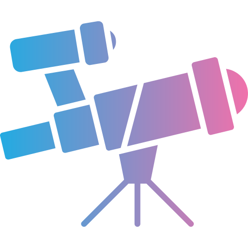 Telescope Generic gradient fill icon