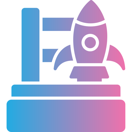 Rocket launch Generic gradient fill icon