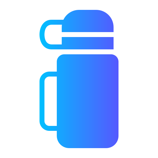 Thermo flask Generic gradient fill icon