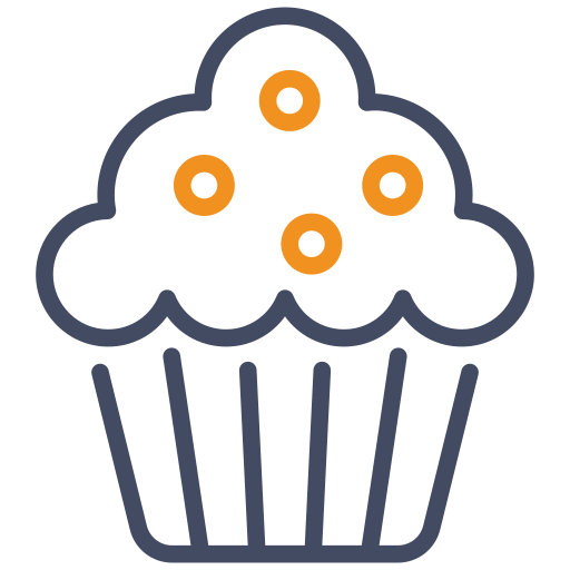 muffin Generic color outline icon