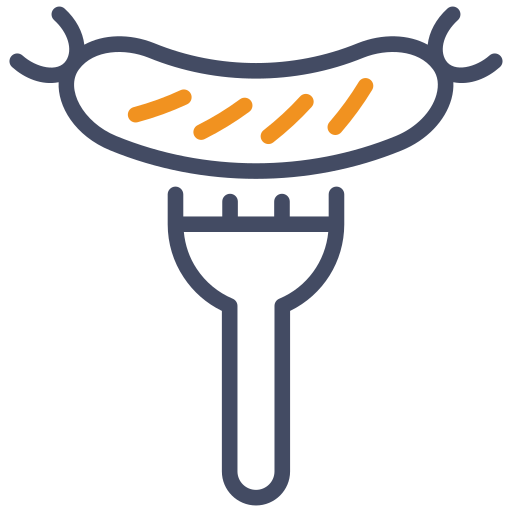 Sausage Generic color outline icon