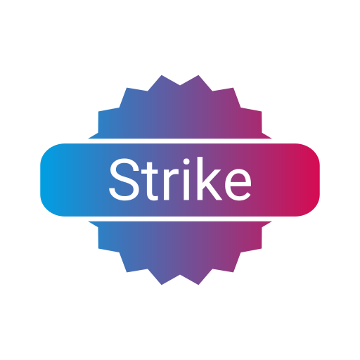 Strike Generic gradient fill icon