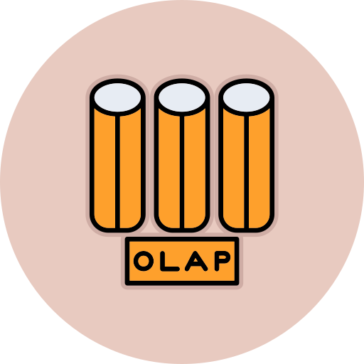 olap Generic color lineal-color icon