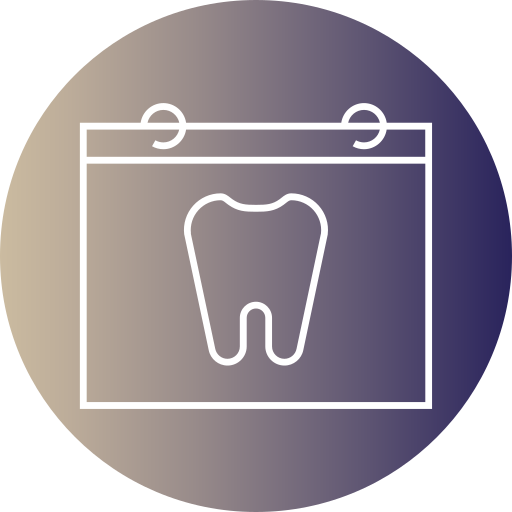 cita dental Generic gradient fill icono