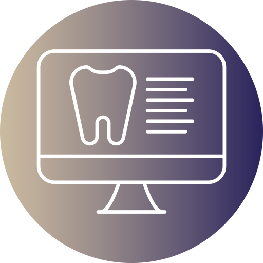 réservation dentaire Generic gradient fill Icône