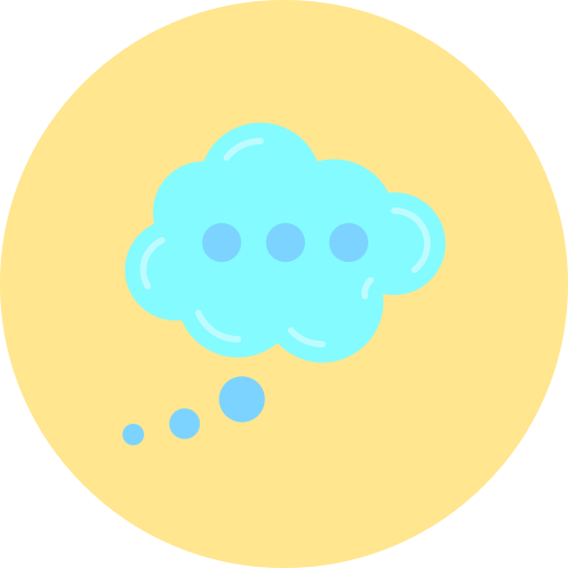 구름 Generic color fill icon