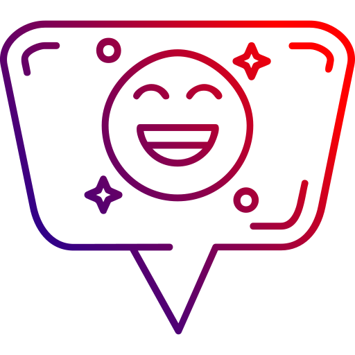 이모티콘 Generic gradient outline icon
