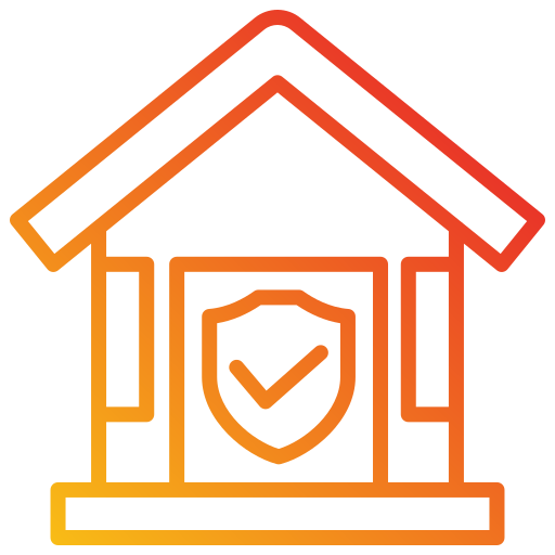 주택 보험 Generic gradient outline icon