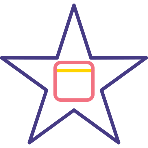 별 Generic color outline icon