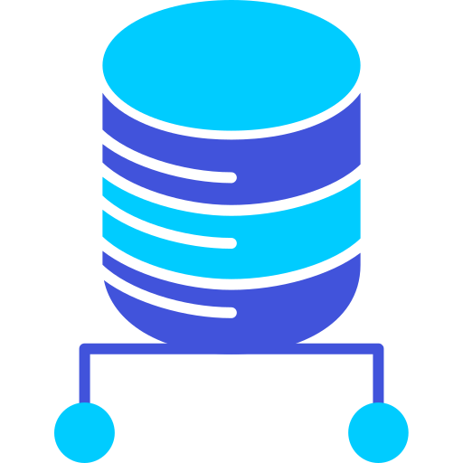 데이터 서버 Generic color fill icon