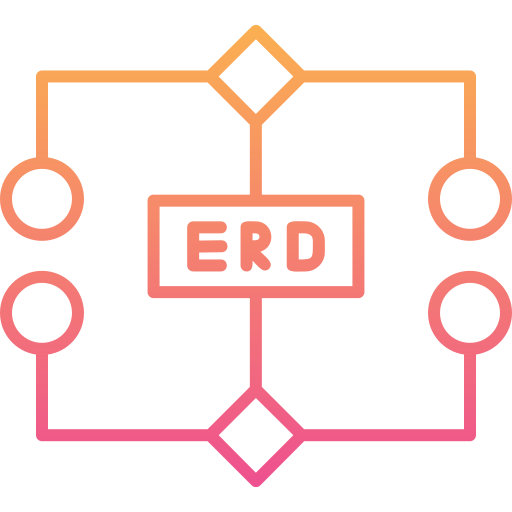 erd Generic gradient outline icon