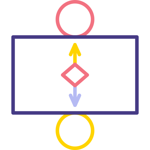 1対1 Generic color outline icon