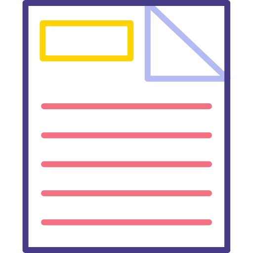 File Generic color outline icon