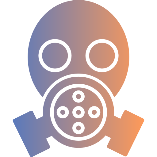 Gas mask Generic gradient fill icon