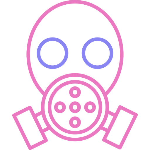Gas mask Generic color outline icon