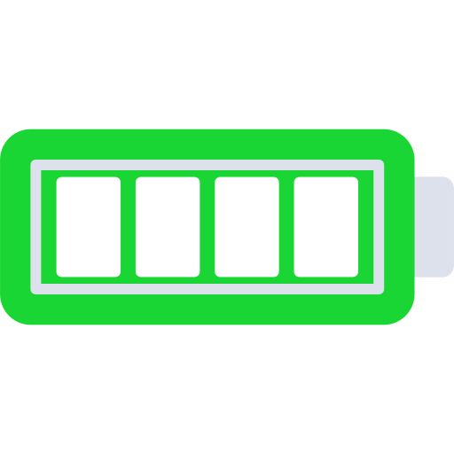 Батарея Generic color fill иконка