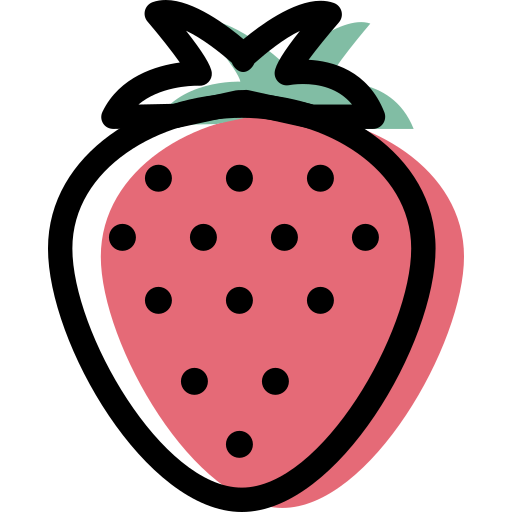 fraise Generic Color Omission Icône