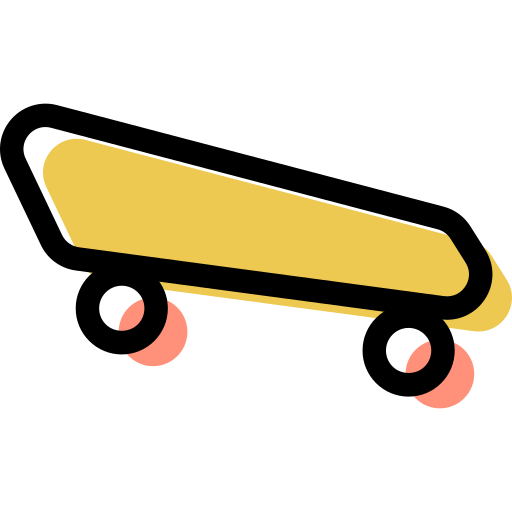 スケートボード Generic Color Omission icon