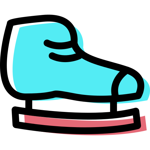 Ice skate Generic Color Omission icon
