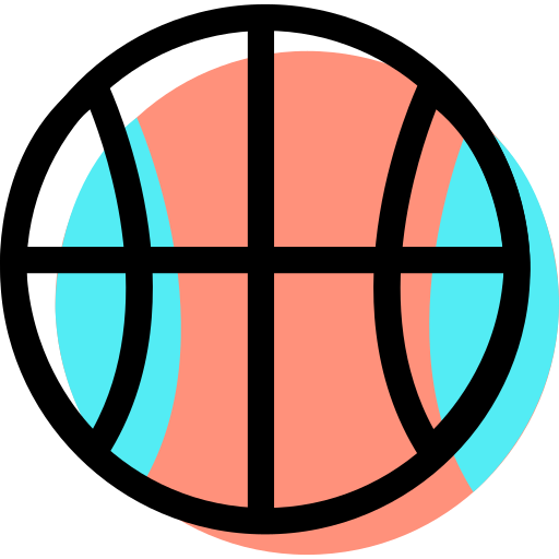 basquetebol Generic Color Omission Ícone