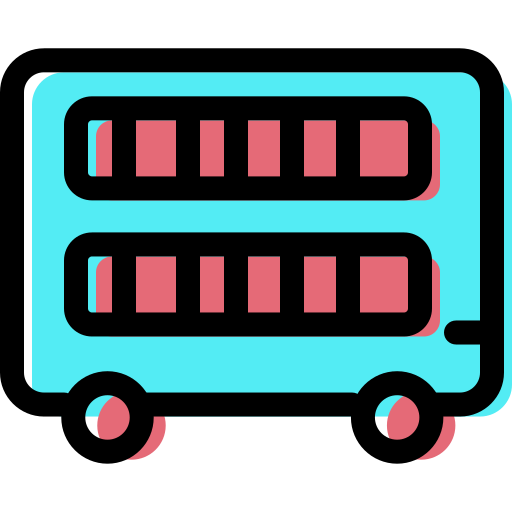 Bus Generic Color Omission icon