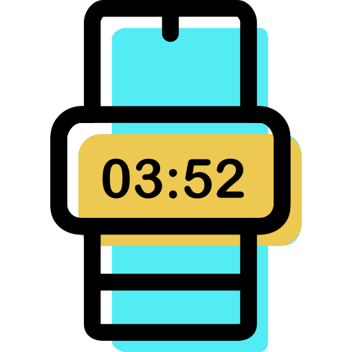 Wristwatch Generic Color Omission icon