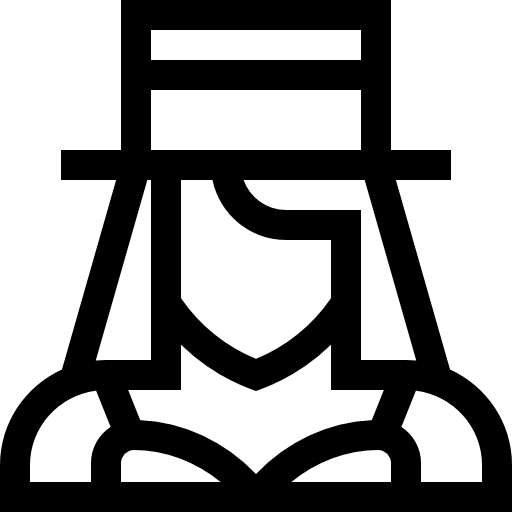 gotico Basic Straight Lineal icona