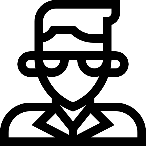 moderno Basic Straight Lineal icono