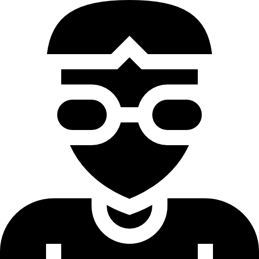 moderno Basic Straight Filled icona