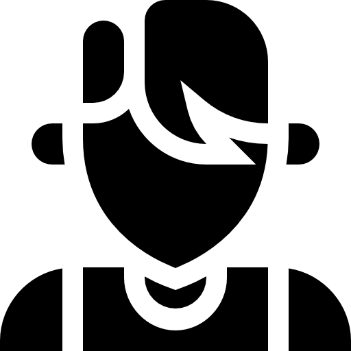 モダン Basic Straight Filled icon