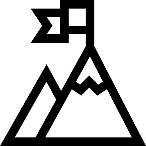 ミッション Basic Straight Lineal icon