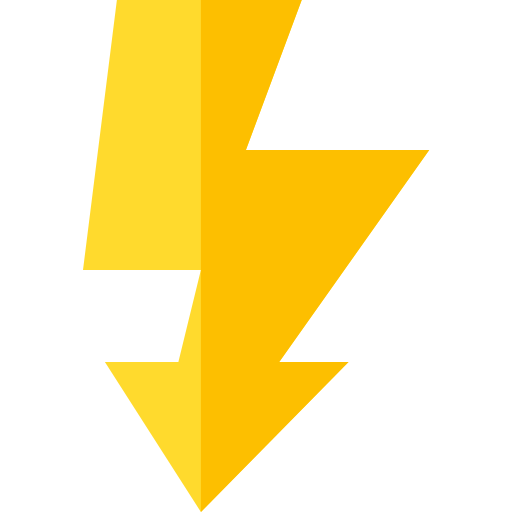 閃光 Basic Straight Flat icon