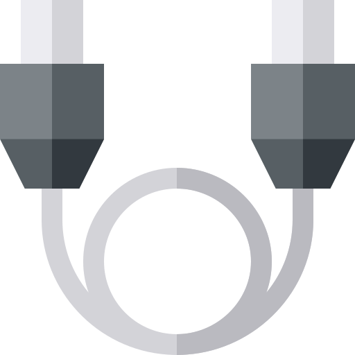cable Basic Straight Flat icono