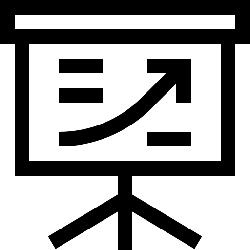 ダイアグラム Basic Straight Lineal icon