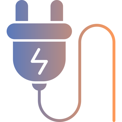 Plug Generic gradient fill icon